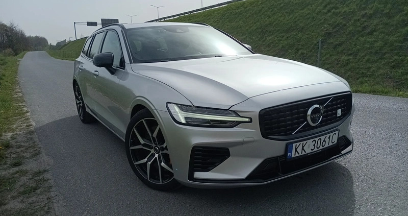 Volvo V60 cena 215900 przebieg: 52505, rok produkcji 2021 z Kraków małe 781